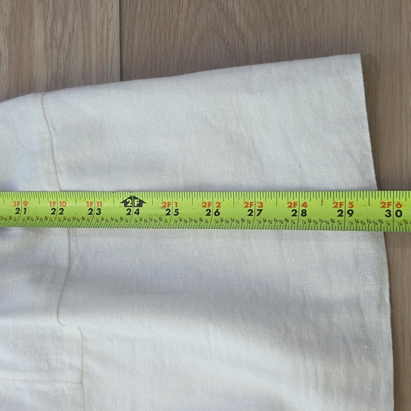 White Sleeveless V-Neck Lace-Up Side Mini Beach Cover Up - Picture 9 of 10